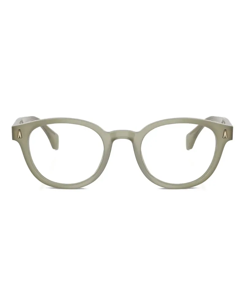 Moncler Brille mit rundem Gestell - Grau Grau