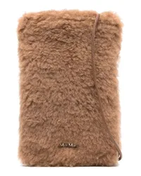 Max Mara Teddy Mini-Tasche Braun