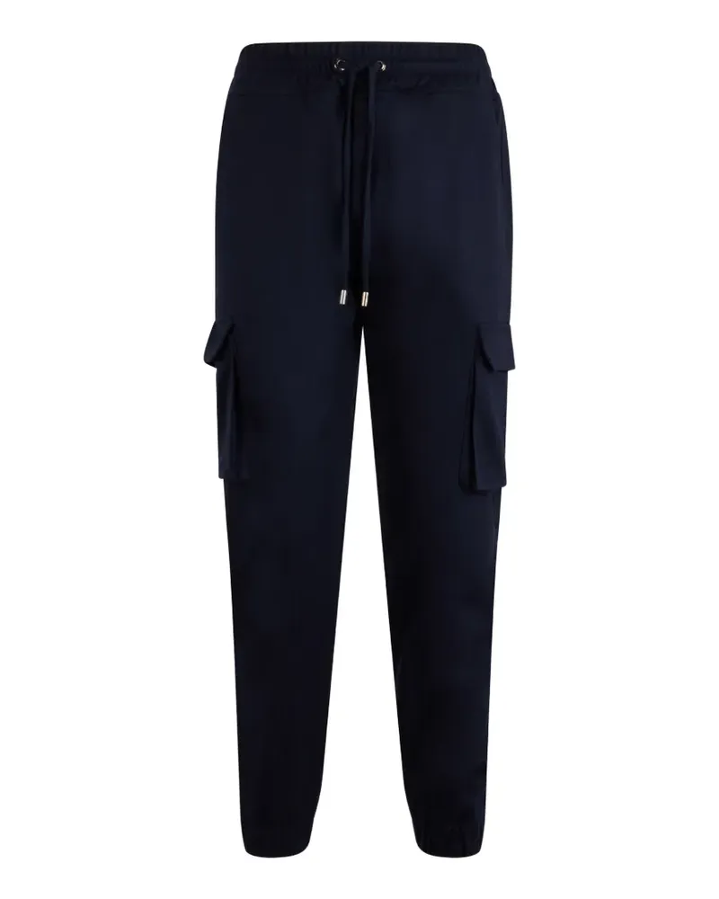 MOORER drawstring cargo pants - Blau Blau