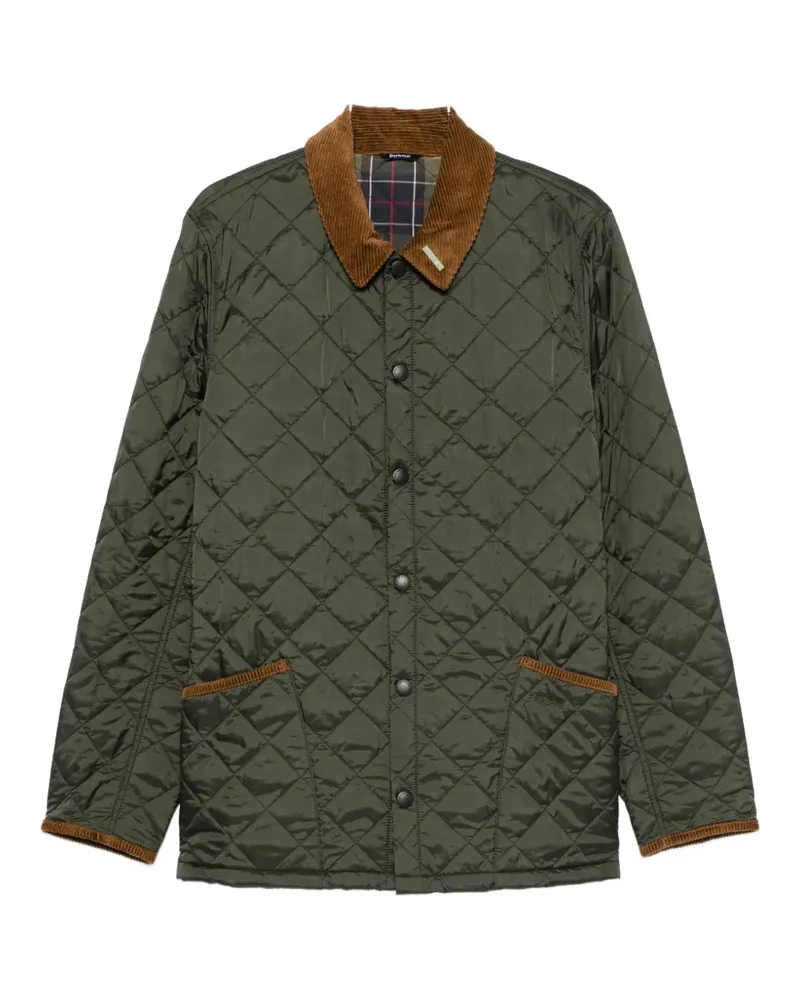 Barbour Liddesdale quilted-pattern jacket - Grün Grün