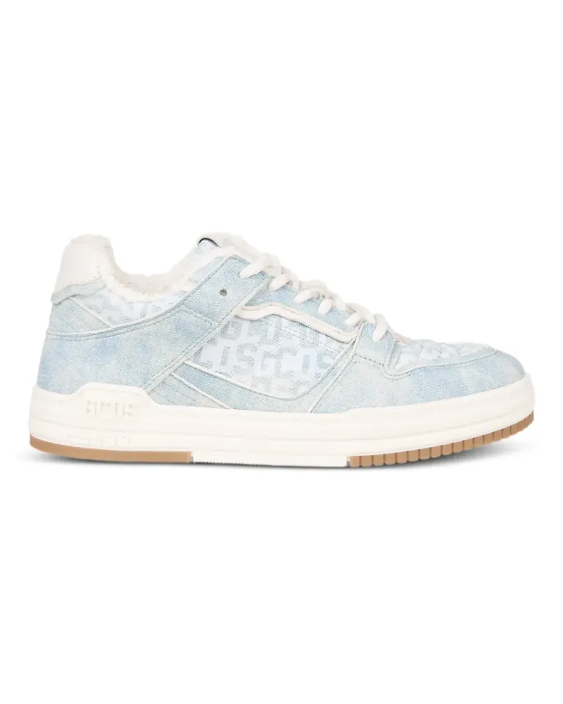 GCDS Sneakers mit Logo-Print - Blau Blau