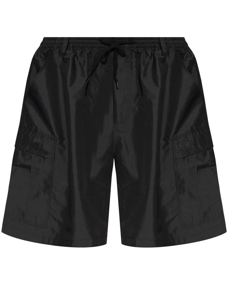 Balenciaga Segelshorts mit Taschendetail - Schwarz Schwarz
