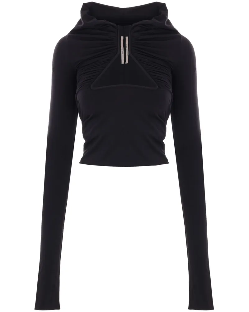 Rick Owens Prong Oberteil - Schwarz Schwarz