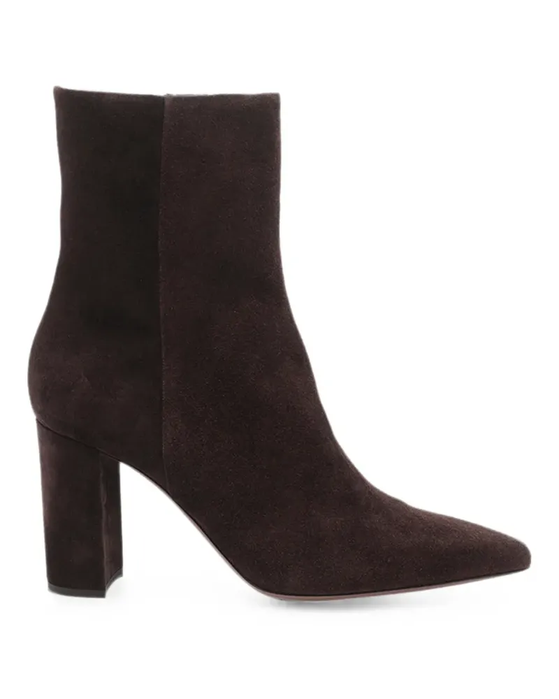 Paris Texas Anja pointed-toe ankle boots - Braun Braun