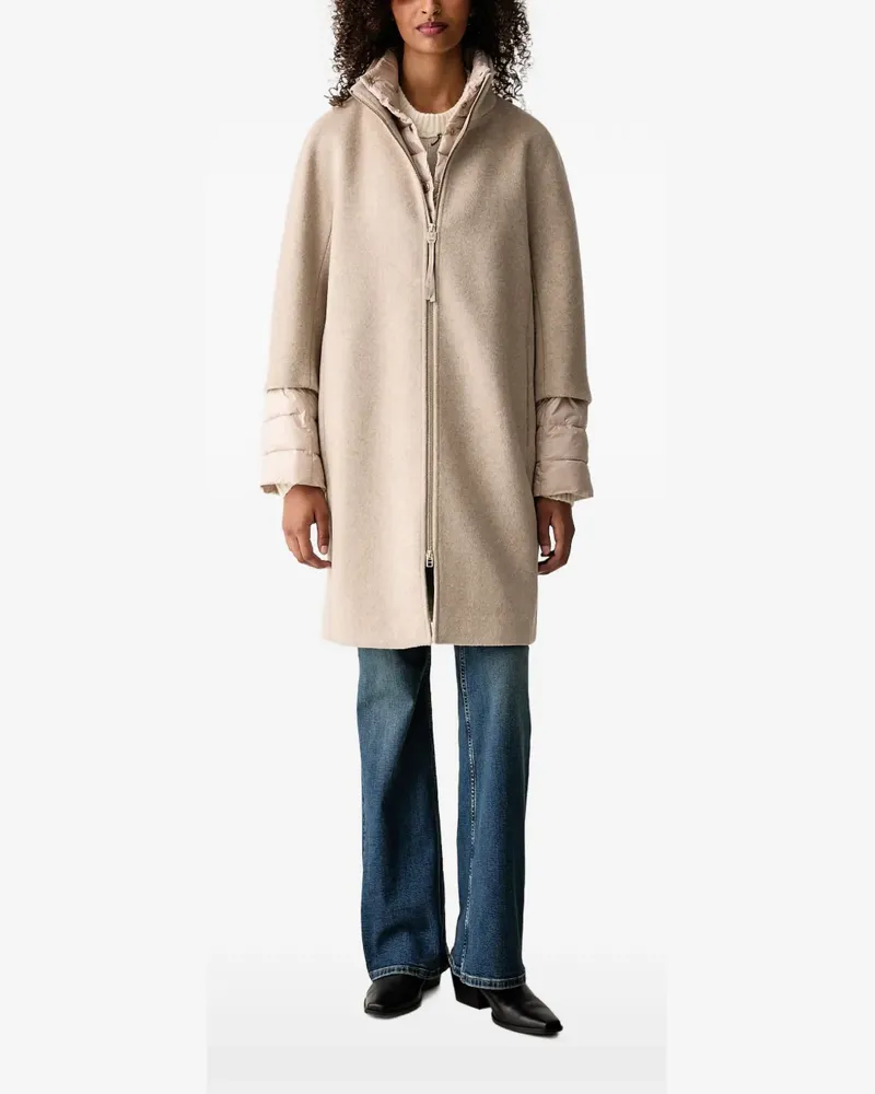 JOOP! Mantel im Layering-Look - Nude Nude