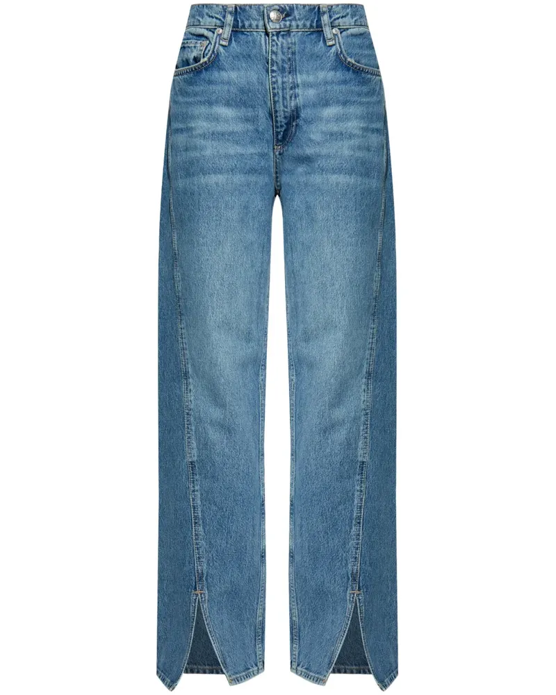 Rag & Bone The Shea Straight-Leg-Jeans - Blau Blau
