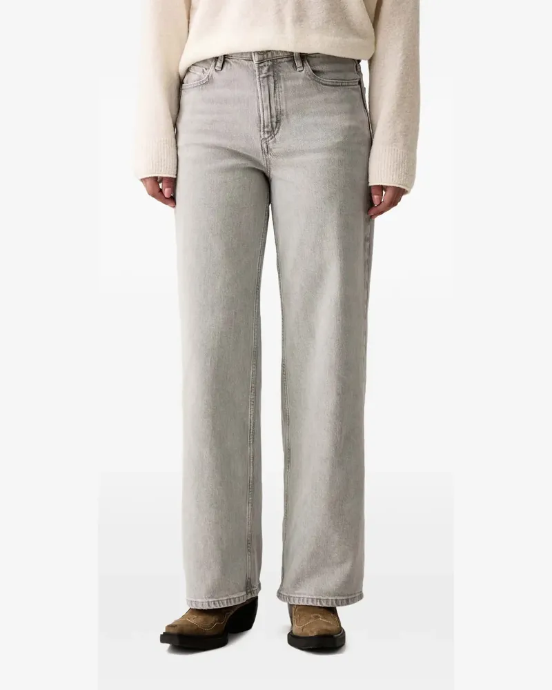 Marc O'Polo Tolva Wide-Leg-Jeans - Grau Grau