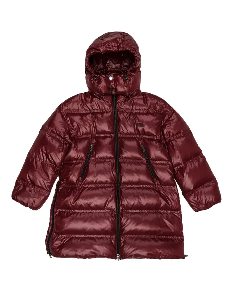 BIMBA Y LOLA Gefütterter Kapuzenmantel - Rot Rot