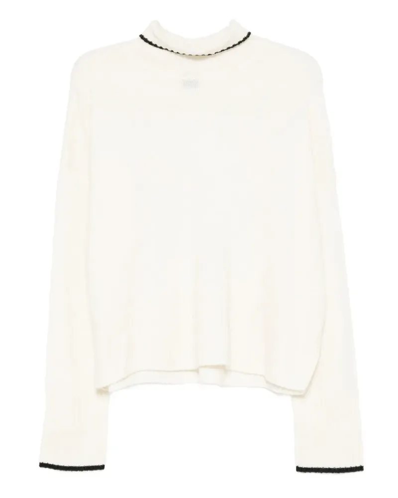 Pinko Pullover mit Stehkragen - Nude Nude