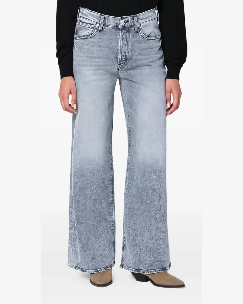 Mother The Ditcher Roller Sneak Jeans - Blau Blau