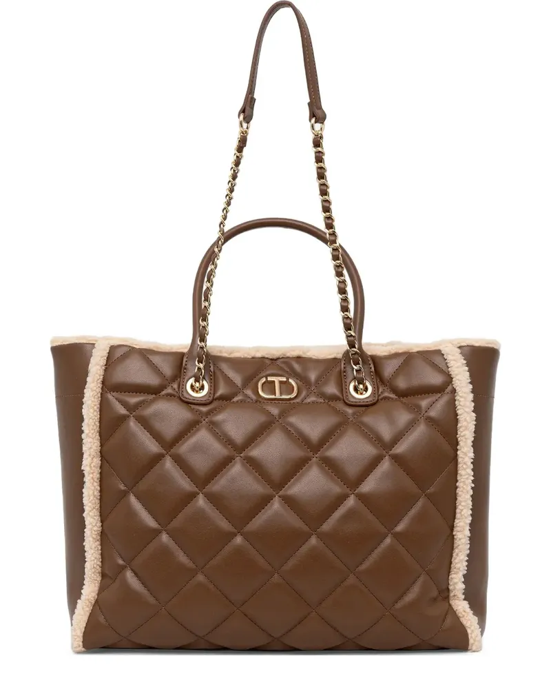 Twin-Set Voyager Tote Bag - Braun Braun