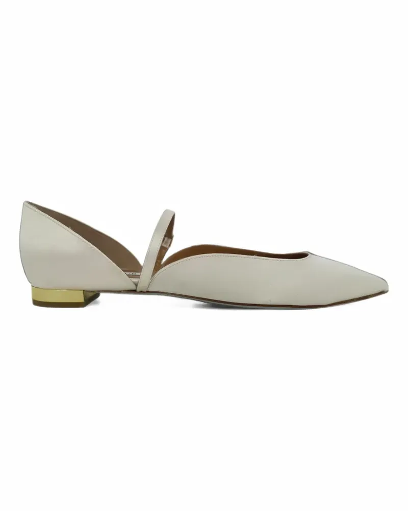 Aquazzura 2020s Bellezza ballet flats - Nude Nude