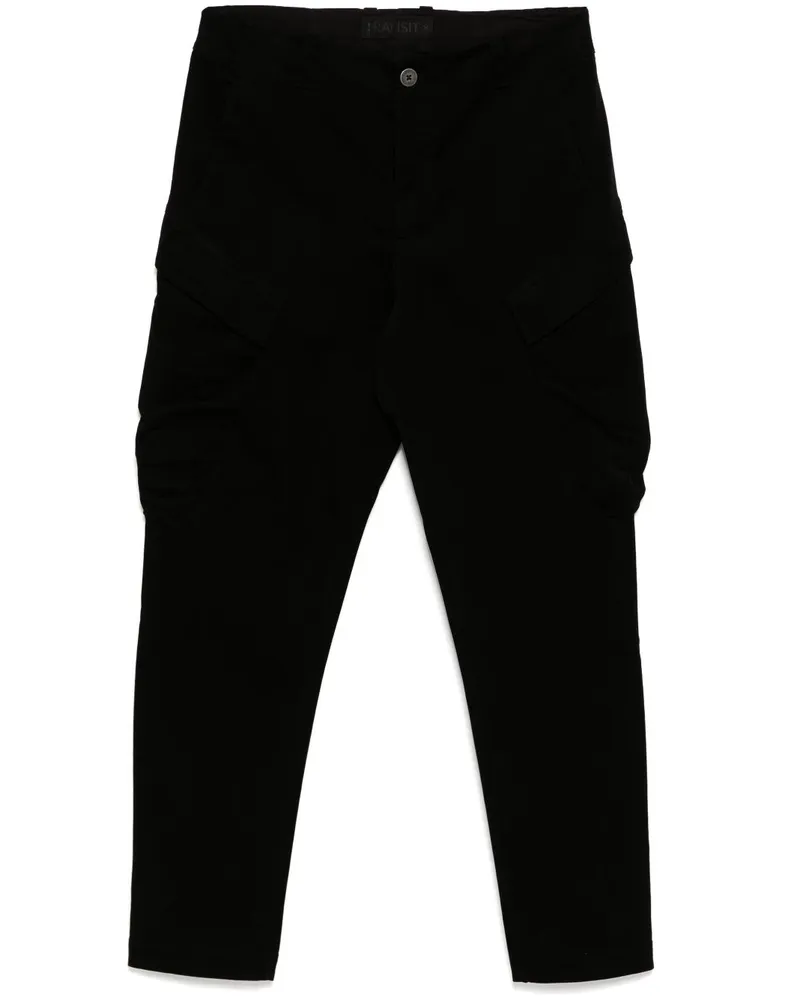 TRANSIT Klassische Cargohose - Schwarz Schwarz