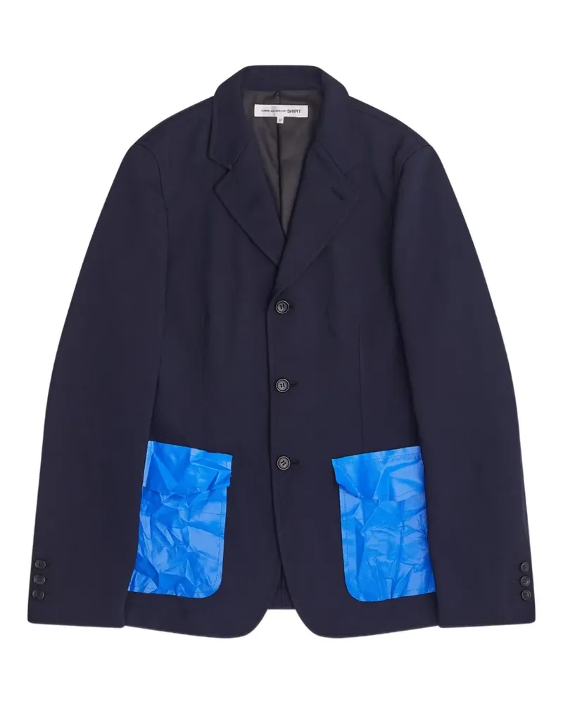 Comme des Garçons pocket blazer - Blau Blau