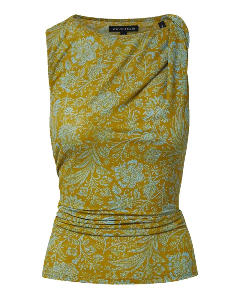 Veronica Beard Otessa floral-print top - Gelb Gelb
