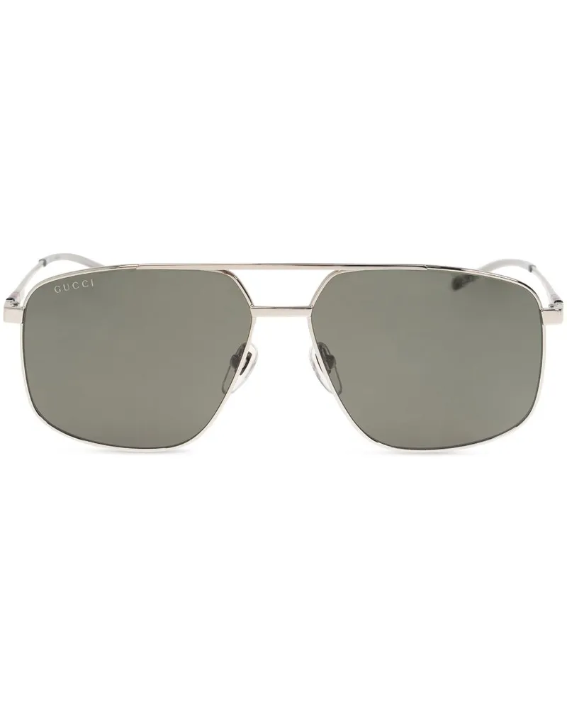 Gucci Navigator Sonnenbrille - Gold Gold