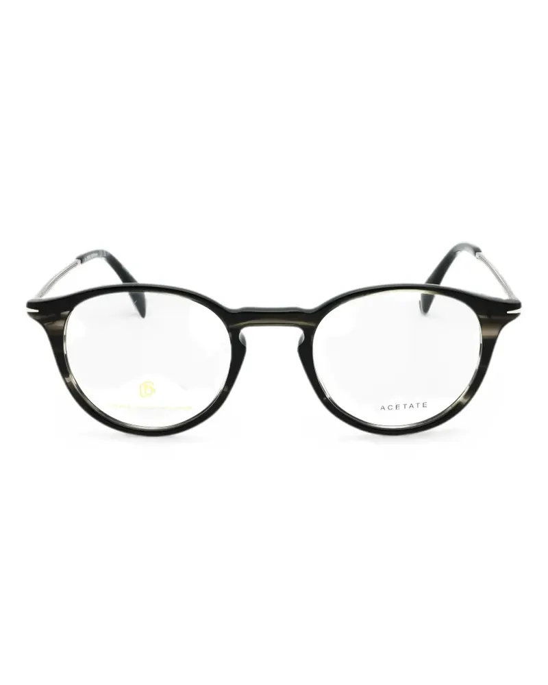 EYEWEAR by DAVID BECKHAM round-frame glasses - Schwarz Schwarz