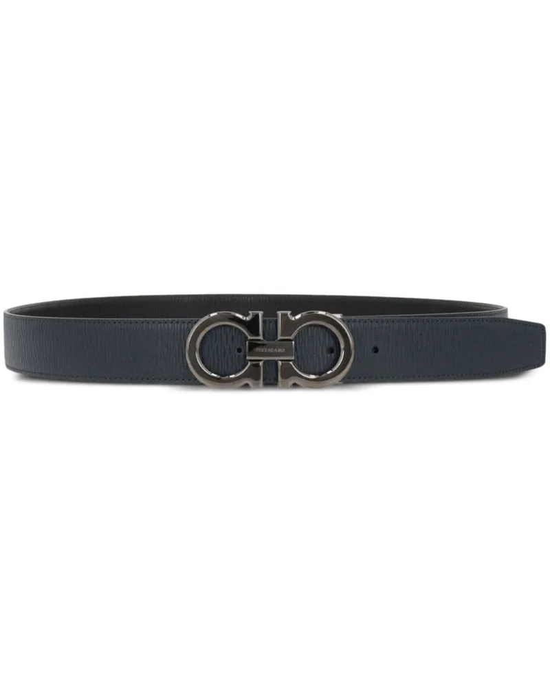 Ferragamo Gürtel mit Logo-Schnalle - Schwarz Schwarz