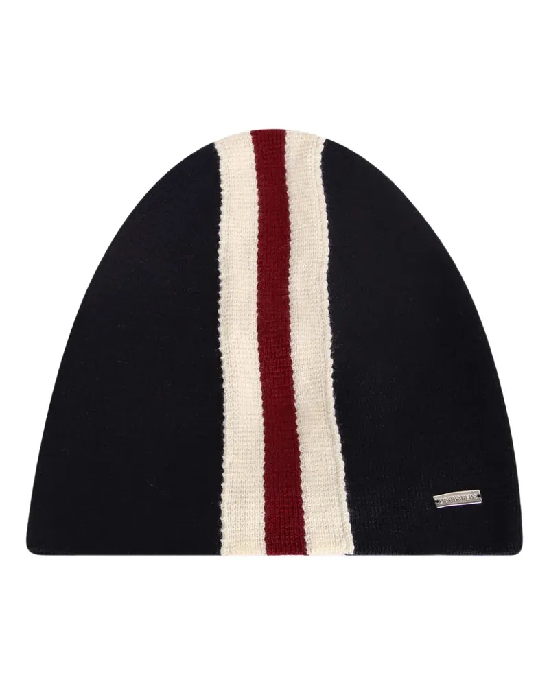 Dsquared2 Beanie mit Streifendetail - Blau Blau