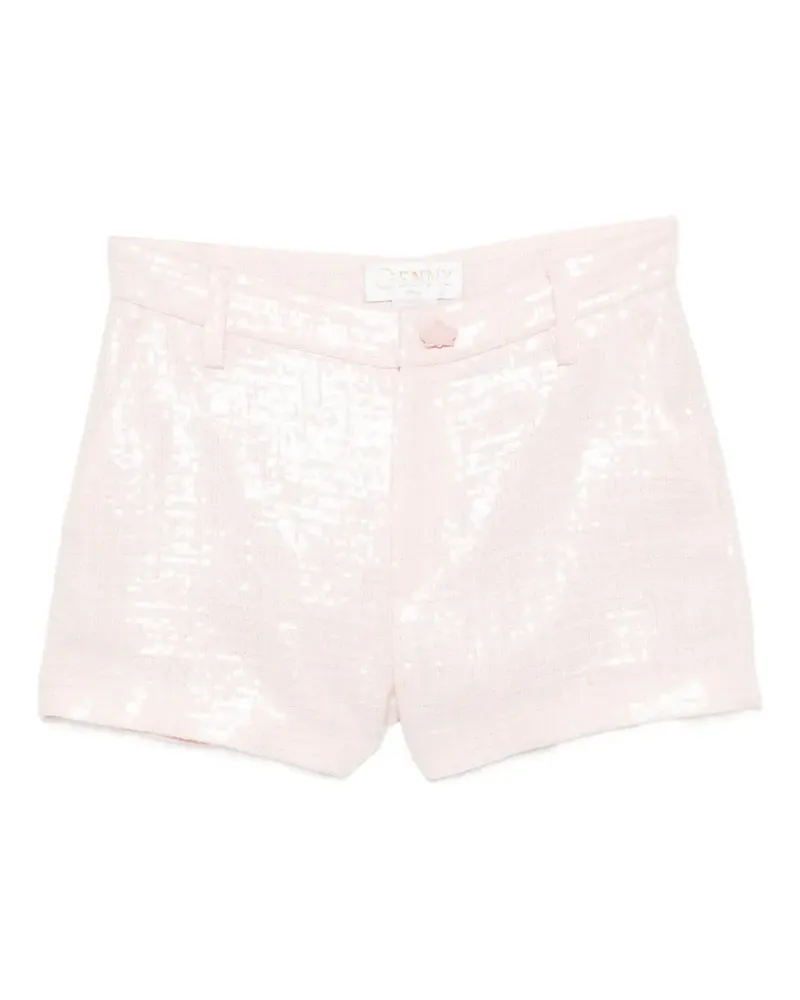 Genny Shorts mit Paillettenverzierung - Rosa Rosa
