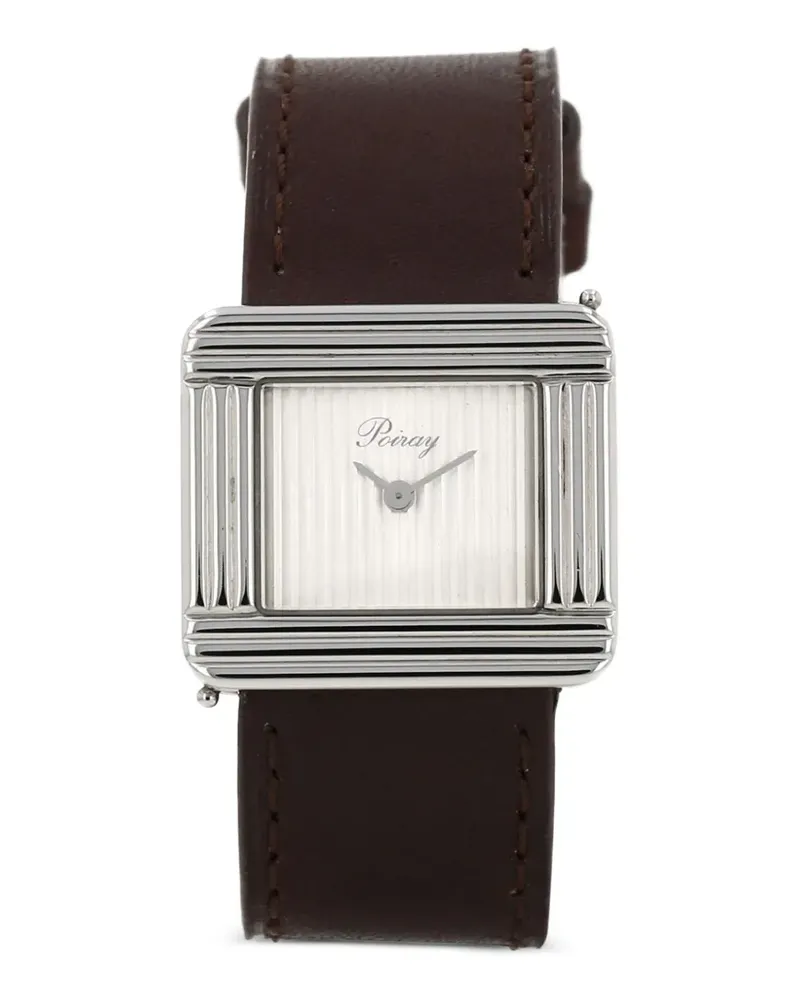 POIRAY 2010s Ma Première 26mm watch - Weiß Weiß