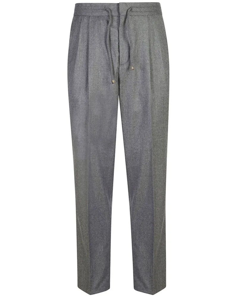 Brunello Cucinelli Hose mit Kordelzug - Grau Grau