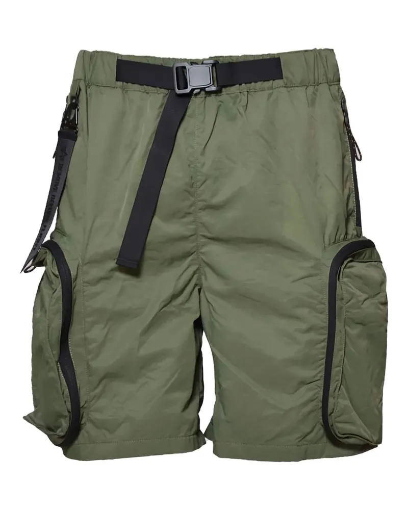 Alpha Industries Cargo-Shorts mit Gürtel - Grün Grün