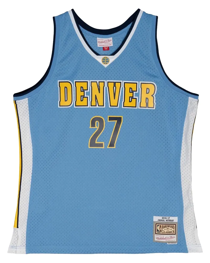 Mitchell & Ness NBA Road "Nuggets 2016 Jamal Murray" Trikot - Blau Blau