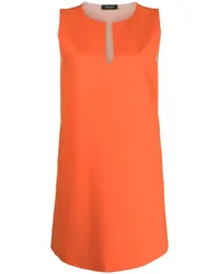 Fabiana Filippi Minikleid mit V-Ausschnitt Orange