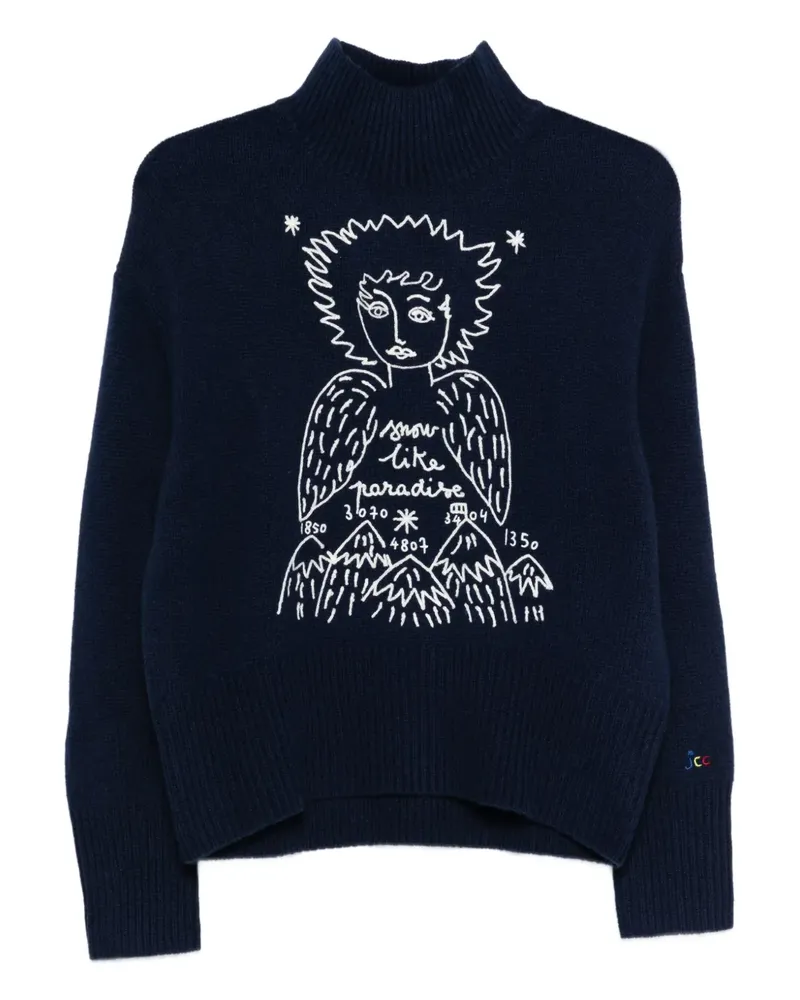 Rossignol x JCC Snow Angels Pullover - Blau Blau