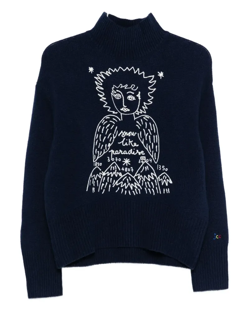 Rossignol x JCC Snow Angels Pullover - Blau Blau