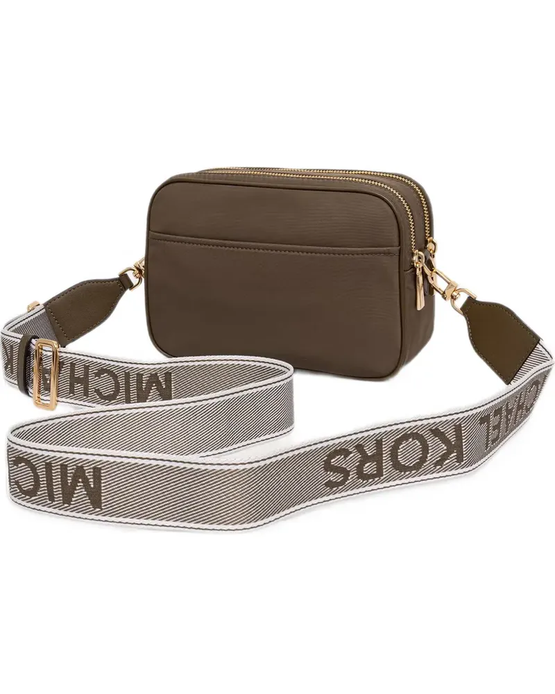 Michael Kors Bryant medium nylon camera crossbody bag - Braun Braun