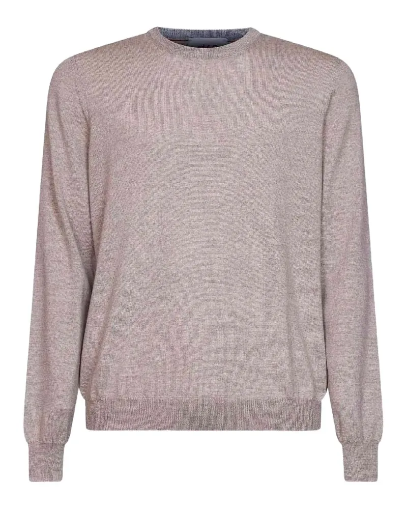 D4.0 crew-neck virgin-wool sweater - Nude Nude