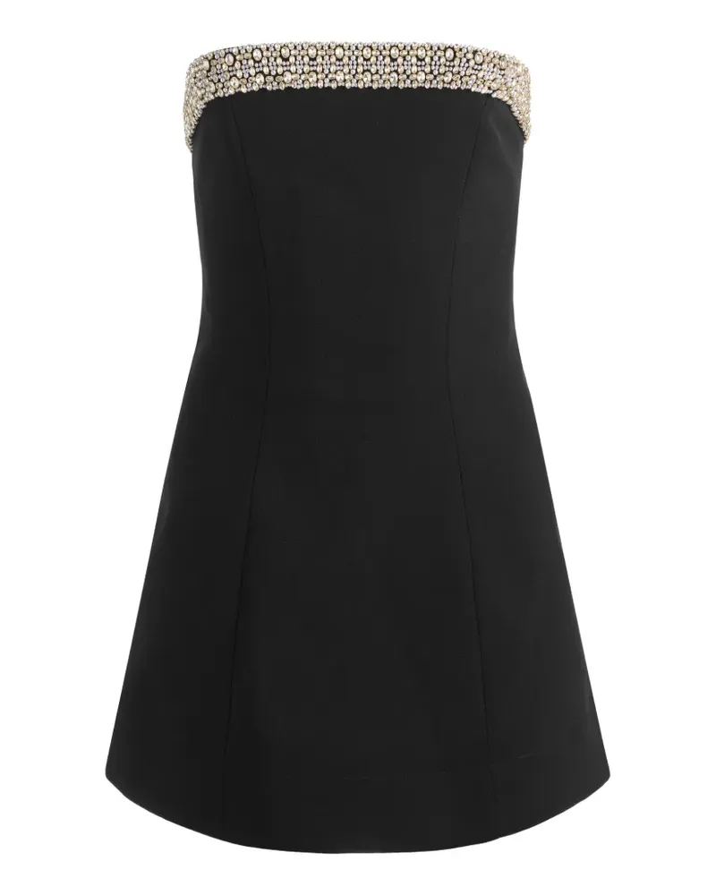 Alice + Olivia Katya embellished-trim romper - Schwarz Schwarz
