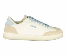 Sneakers mit Logo-Print - Nude