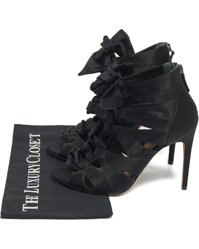 Alexandre Birman Layla zip-fastening sandals - Schwarz Schwarz