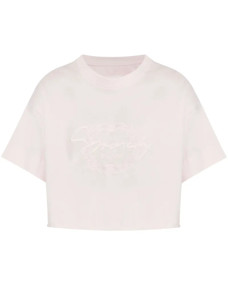 Givenchy Klassisches Cropped-T-Shirt - Rosa Rosa