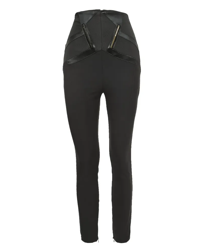 Elisabetta Franchi Pre-owned High-Waist-Hose - Schwarz Schwarz