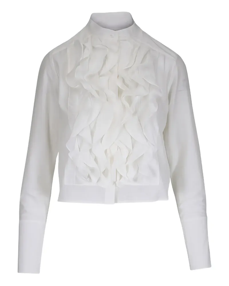 TWP Gerüschte Patti Bluse - Nude Nude