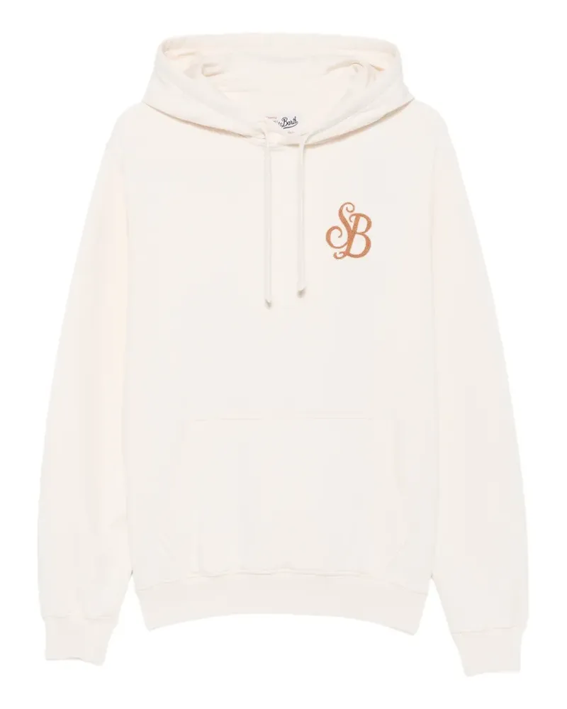 MC2 Saint Barth Tribeca Hoodie mit Logo-Stickerei - Nude Nude