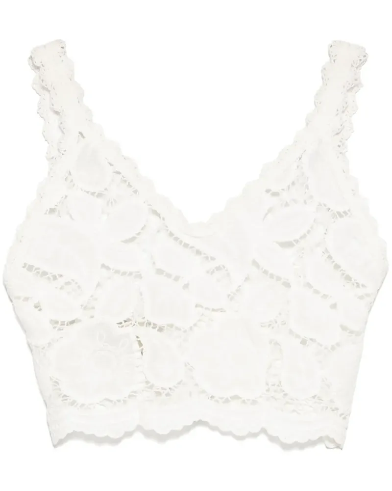 Bambah Gehäkeltes Chloe Bralet - Weiß Weiß