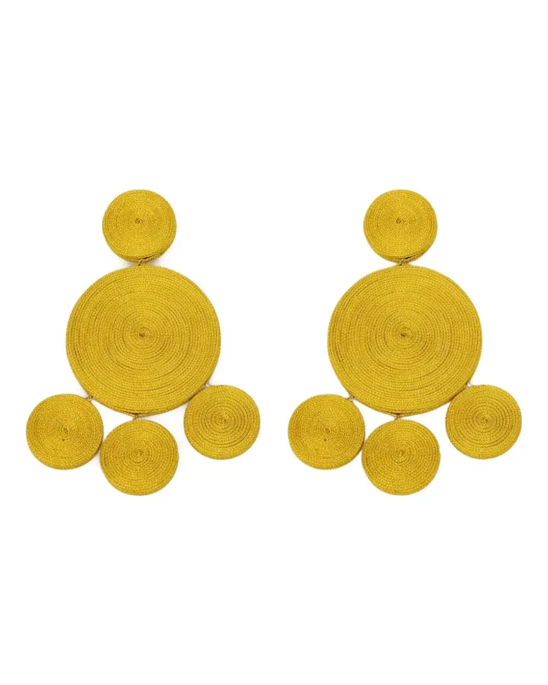 Simon Miller Deco circle earrings - Gelb Gelb