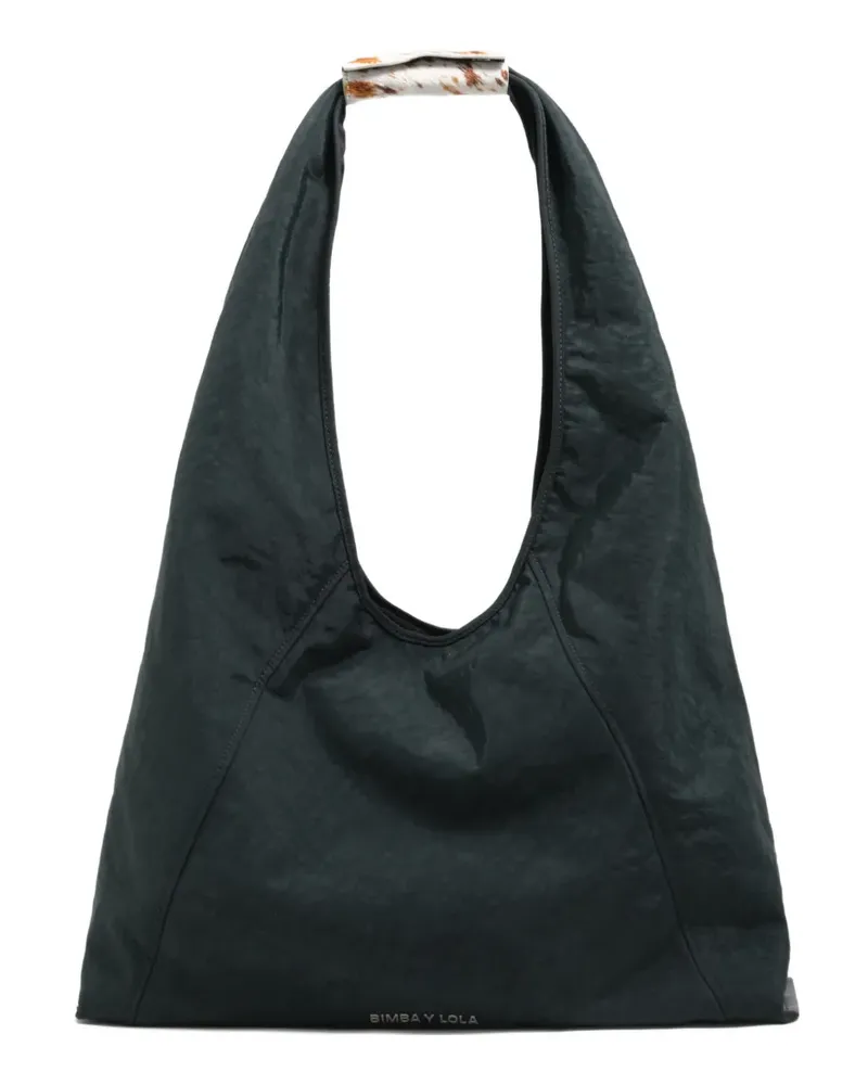 BIMBA Y LOLA logo-detail shoulder bag - Grün Grün