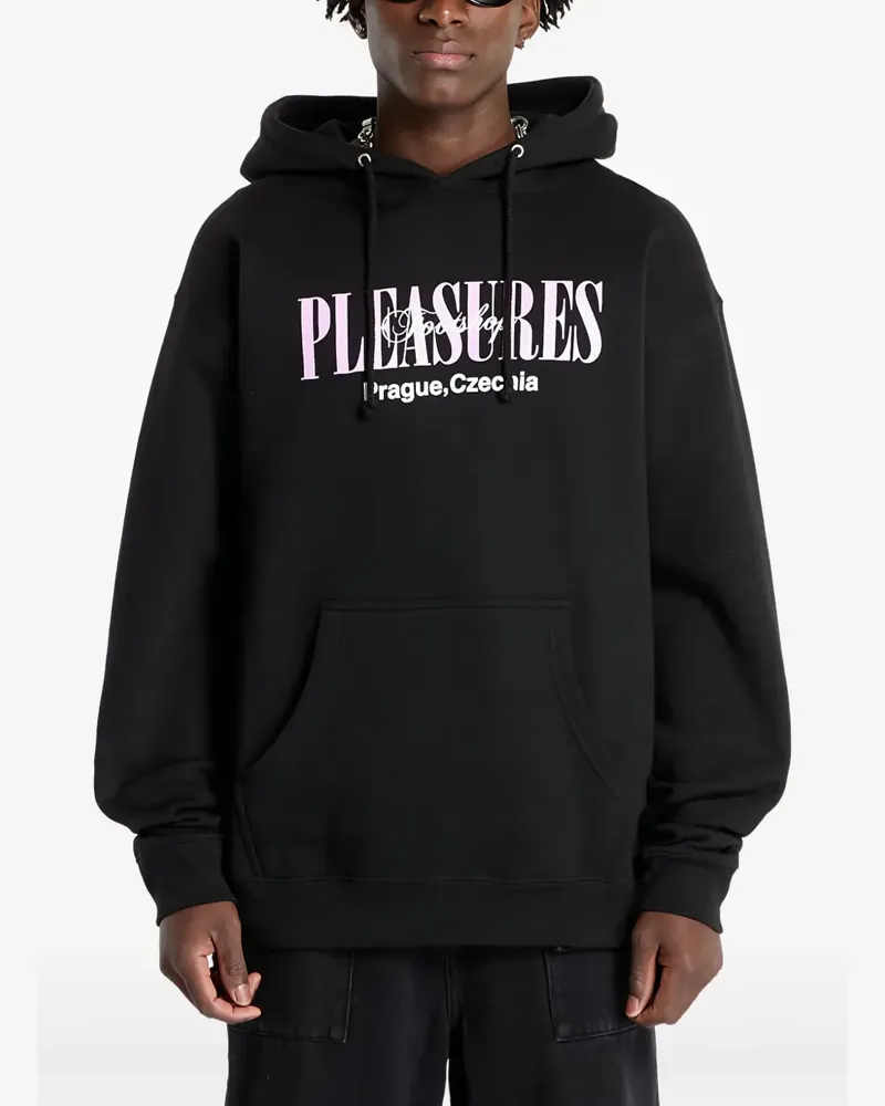 PLEASURES x FTSHP Hoodie - Schwarz Schwarz