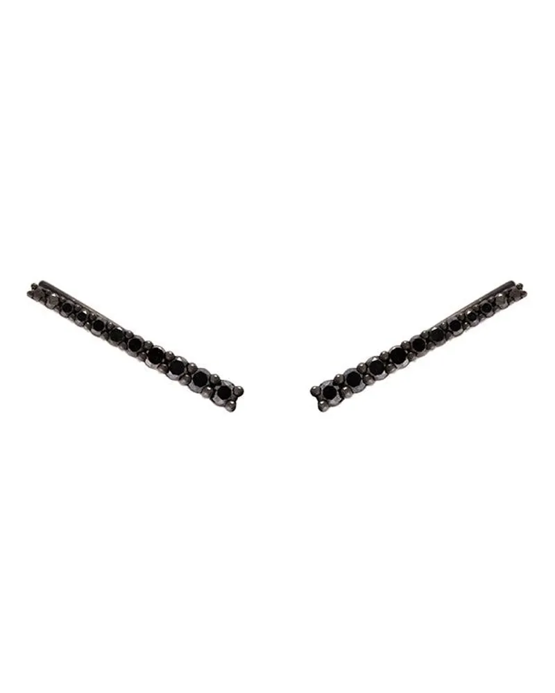 Alinka VERA' Ear Cuffs aus 18kt Weißgold mit Diamanten - Schwarz Schwarz
