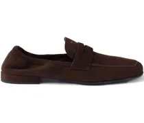 Loafer aus Wildleder - Braun