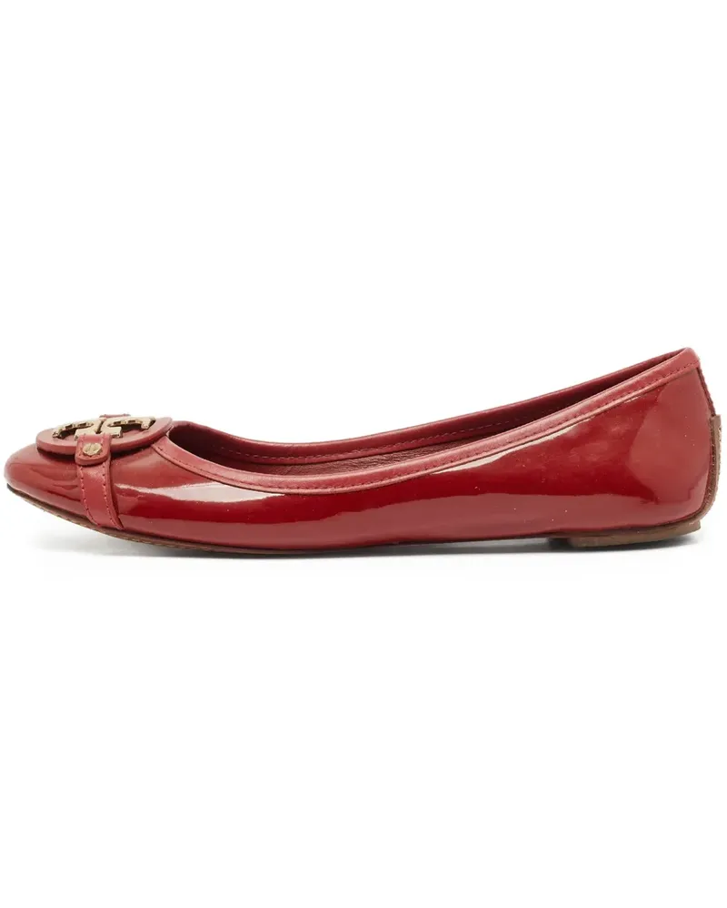 Tory Burch Pre-owned Aden Ballerinas aus Lackleder - Rot Rot