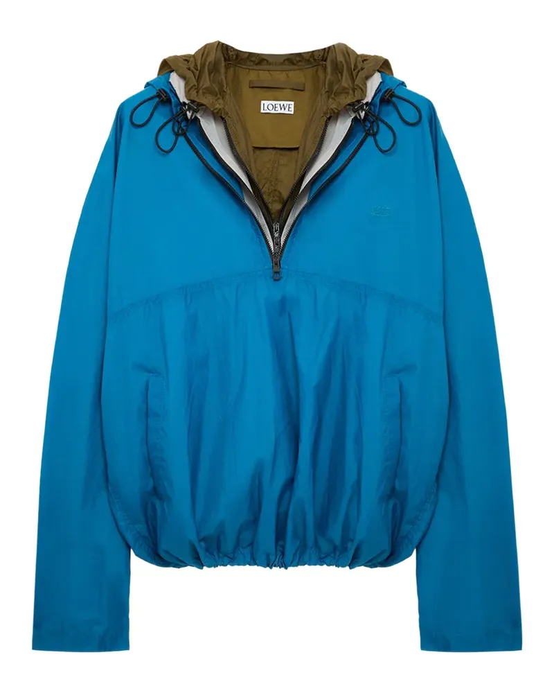 Loewe Jacke mit Kapuze - Blau Blau