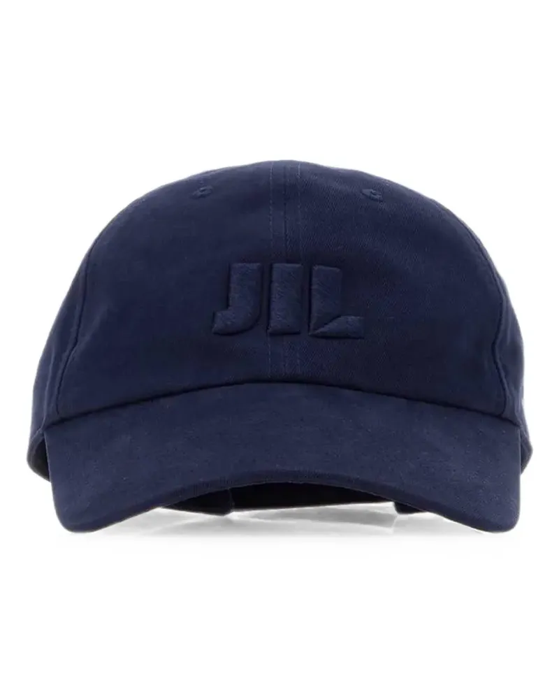 Jil Sander logo-embroidered baseball cap - Blau Blau