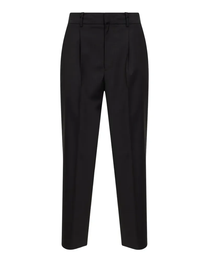 PT TORINO Plissierte Hose - Schwarz Schwarz